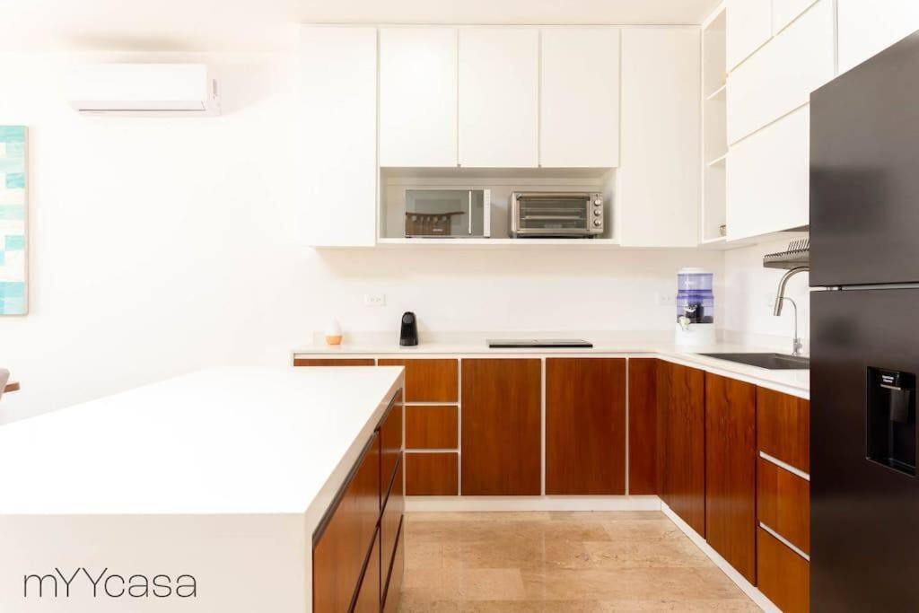 Luxurious 1 Bedroom W/ Pool & Golf Course View Puerto Aventuras Luaran gambar