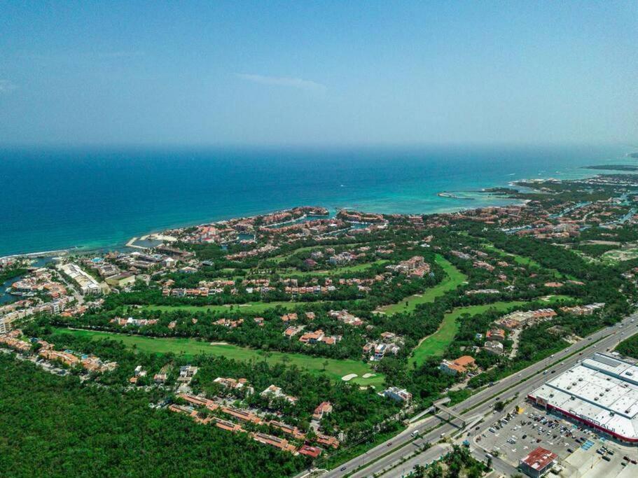 Luxurious 1 Bedroom W/ Pool & Golf Course View Puerto Aventuras Luaran gambar