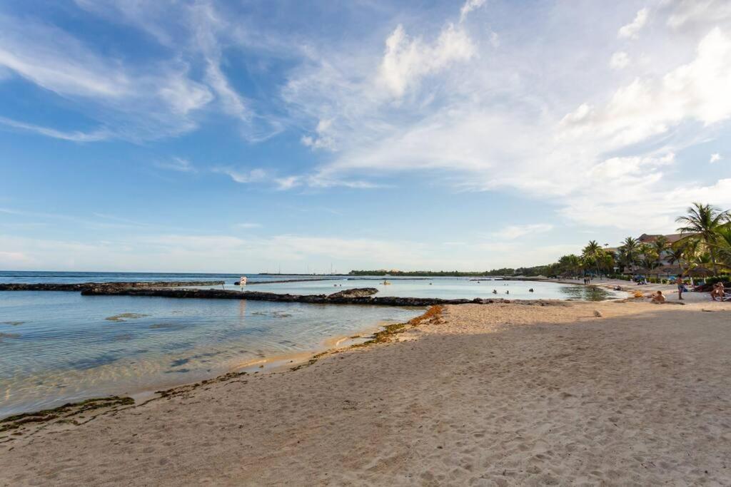 Luxurious 1 Bedroom W/ Pool & Golf Course View Puerto Aventuras Luaran gambar